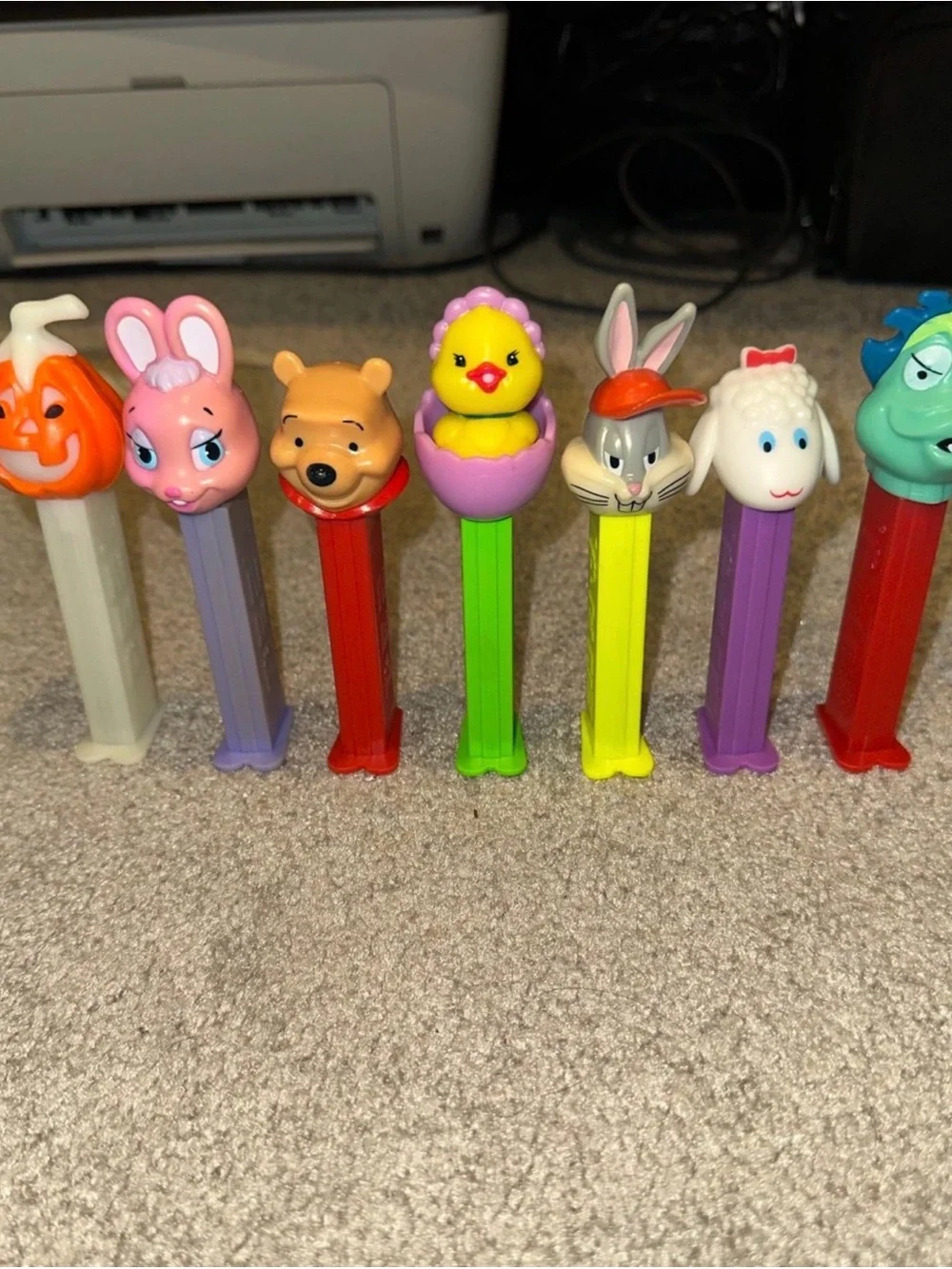PEZ Kids Candy Dispenser Variety Pack - Assorted Colors vintage